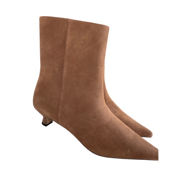 Ann Taylor Tan Ankle Boots - Picture 2 of 10